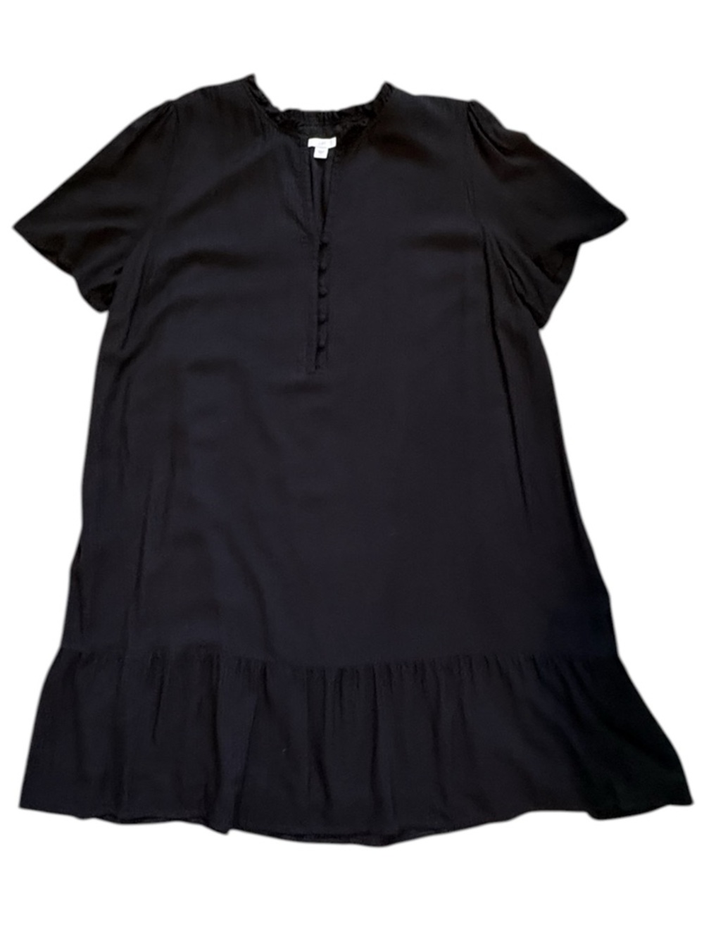 🖤 Timeless J.Jill Black Short Sleeve Dress — Size L — Flattering & Versatile